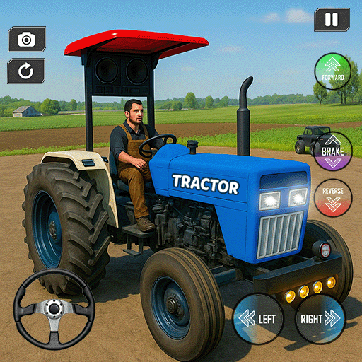 Tractor Parking Game: Tractor Driving